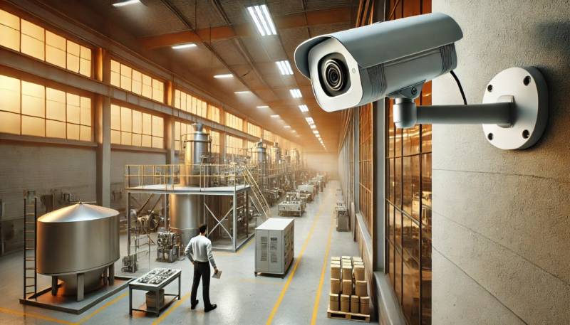 Système de vidéosurveillance pour site industriel Monteux