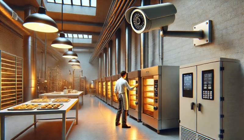 Vidéosurveillance pour boulangerie industrielle L'isle sur La Sorgue