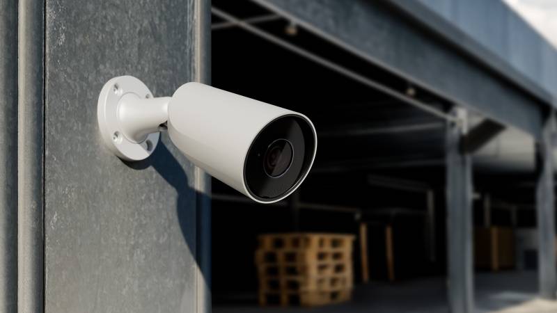Alarme et vidéosurveillance d'entrepôt à Alès